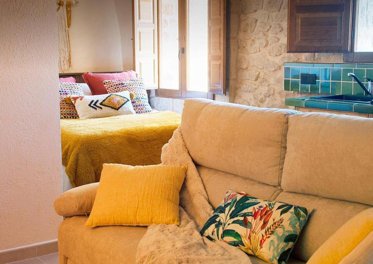 Ferienwohnung Precioso Loft Rural Con Estufa De Lena Panoramica Torre del Compte Exterior foto