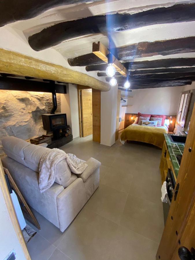 Ferienwohnung Precioso Loft Rural Con Estufa De Lena Panoramica Torre del Compte Exterior foto